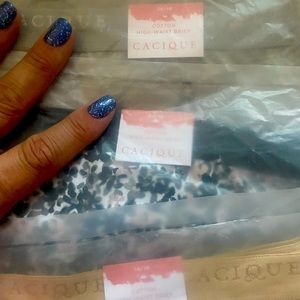 Bundle of Cotton High-Waist Briefs size 14/16